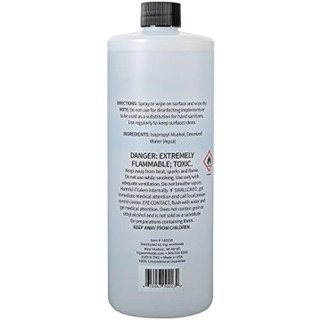 ForPro Professional Collection 99% Isopropyl Alcohol (IPA), Pure & Unadulterated Concentrated Alcohol, 32 Fl Oz (960ml)