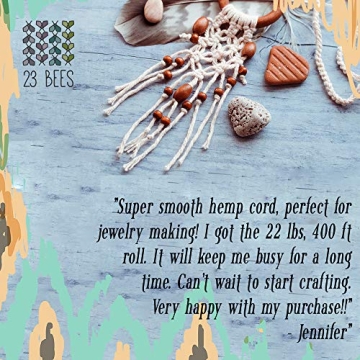 Organic Hemp Cord - Eco-Friendly Twine for Crafts