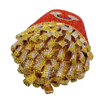 Sparkling DEBIMY Rhinestone Clutch for Weddings and Parties