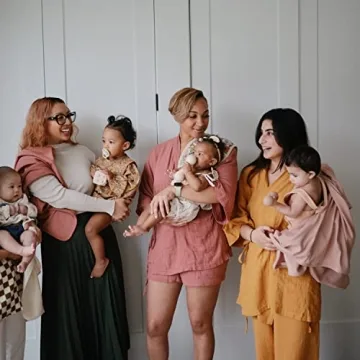 Mushie Extra Soft Organic Cotton Baby Blanket 35x35