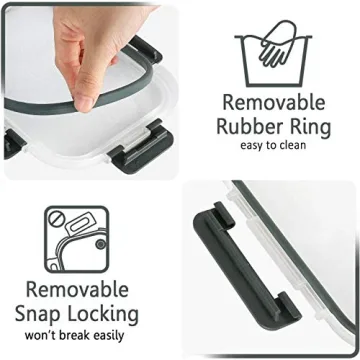 High-Quality Glass Meal Prep Containers Set of 10