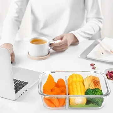 High-Quality Glass Meal Prep Containers Set of 10