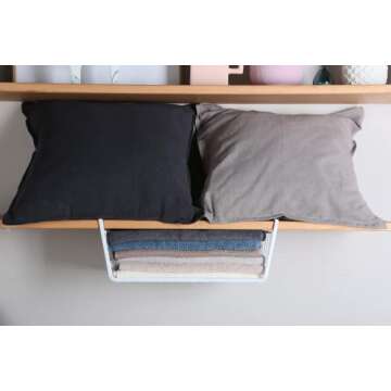 Under Shelf Baskets for Easy Home Organization Storage