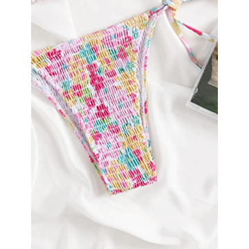 COZYEASE Floral Bikini Set Sexy Comfortable Swimwear