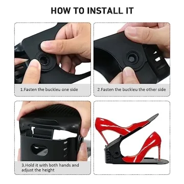 Shoe Slots Organizer - 20 Pack to Maximize Storage Space