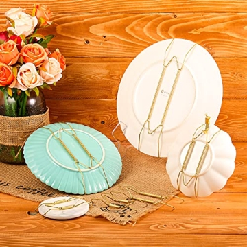 Hotop Invisible Wall Plate Hangers - Perfect for Displaying Plates