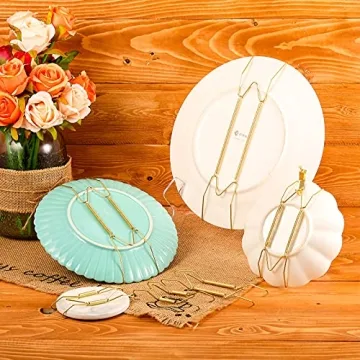 Hotop Invisible Wall Plate Hangers - Perfect for Displaying Plates