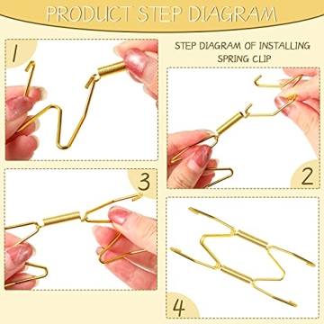 Hotop Invisible Wall Plate Hangers - Perfect for Displaying Plates