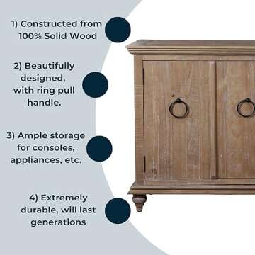 Elegant Martin Svensson Solid Wood TV Stand for All Styles