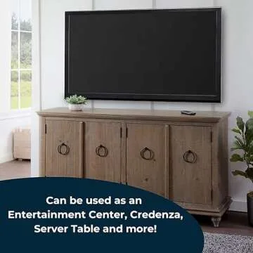 Elegant Martin Svensson Solid Wood TV Stand for All Styles