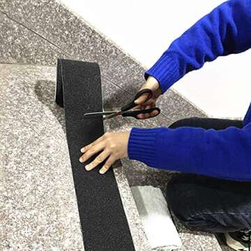 COSIMIXO Heavy Duty Anti Slip Tape - Safety and Traction