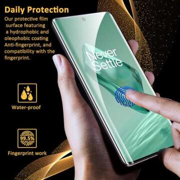 Mkeke Tempered Glass Screen Protector for iPhone 12