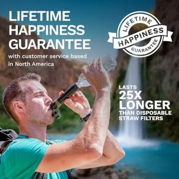 Survivor Filter Straw - Portable Water Purifier for Travel