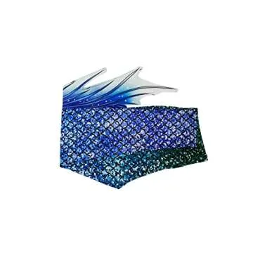 Mermaid Yoga Print Leggings for Women Plus Size Comfortable