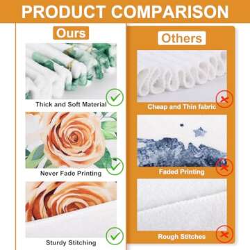 Dear Mom Blanket Throw Blankets Anniversary Birthday Gift for Mom from Daughter Son - Super Soft Flannel Throw Blankets for Christmas Day for Bed Couch - 50 x 60 Inches