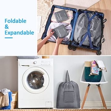 GOGOODA XL Travel Laundry Bags for Easy Laundry Management