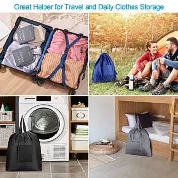 GOGOODA XL Travel Laundry Bags for Easy Laundry Management