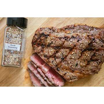 Primal Palate Organic Spices - Griddle and Grill Pack 3-Bottle Gift Set
