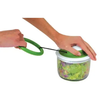 VeggiChop Hand-Powered Food Chopper Cherry Effortless Meal Prep