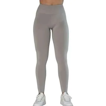 Seamless Scrunch Legging Women Yoga Pants 7/8 Tummy Control
