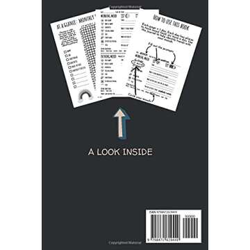 Mood Tracking Journal: Daily Mood Notebook & Mental Health Tracker | Track Mood, Food, Activity, Sle...