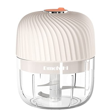 DmofwHi Garlic Chopper, USB Rechargeable, Mini Food Chopper