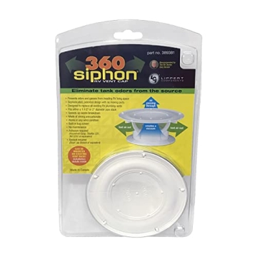 Lippert 360 Siphon RV Vent Cap for Odor Control