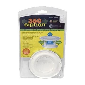 Lippert 360 Siphon RV Vent Cap for Odor Control