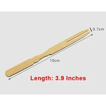 Premium 3.9-inch Bamboo Skewers for All Occasions