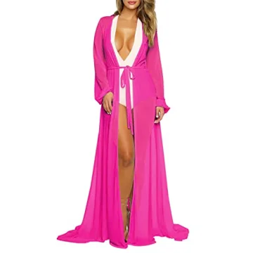 Pink Queen Women's Maxi Beach Cover Up - Elegant Style
