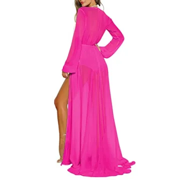 Pink Queen Women's Maxi Beach Cover Up - Elegant Style