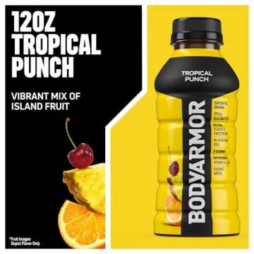 BODYARMOR Tropical Punch Sports Drink - 12 fl oz (Pack of 8)