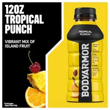 BODYARMOR Tropical Punch Sports Drink - 12 fl oz (Pack of 8)