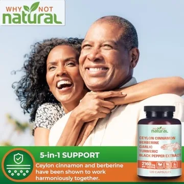 5-in-1 Organic Ceylon Cinnamon Capsules for Health Boost