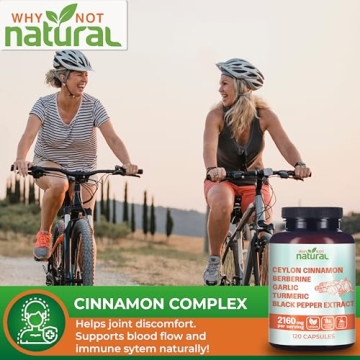 5-in-1 Organic Ceylon Cinnamon Capsules for Health Boost