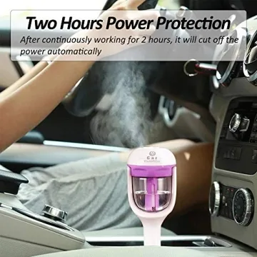 MIGHTYDUTY Car Air Humidifier Essential Oil Diffuser