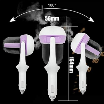 MIGHTYDUTY Car Air Humidifier Essential Oil Diffuser
