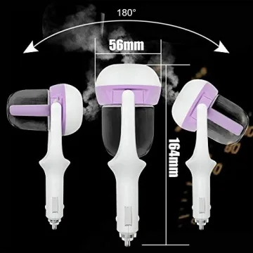 MIGHTYDUTY Car Air Humidifier Essential Oil Diffuser