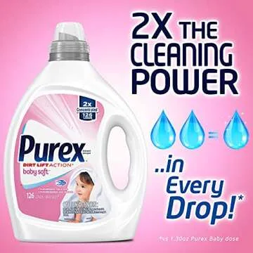 Purex Baby Laundry Detergent 2-Pack - 252 Loads Fresh Clean