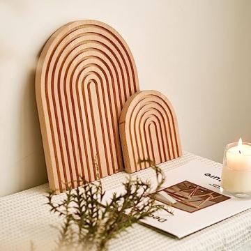 Homtik Rainbow Arch Decor Set - Modern Aesthetic Accent