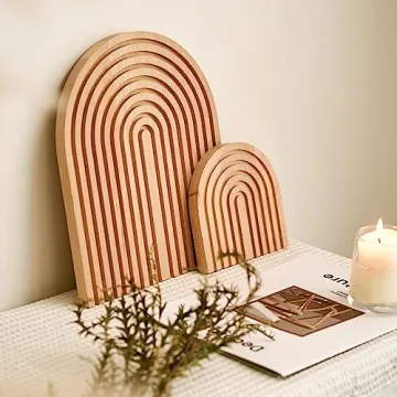 Homtik Rainbow Arch Decor Set - Modern Aesthetic Accent