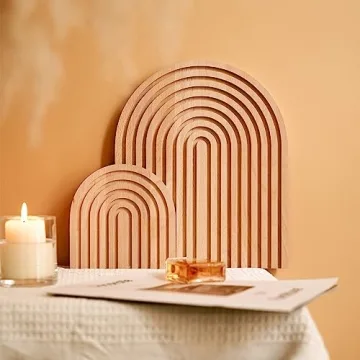 Homtik Rainbow Arch Decor Set - Modern Aesthetic Accent