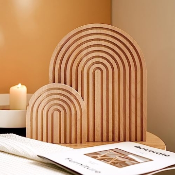 Homtik Rainbow Arch Decor Set - Modern Aesthetic Accent