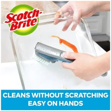 Scotch-Brite Non-Scratch Dish Brush With Soap Control