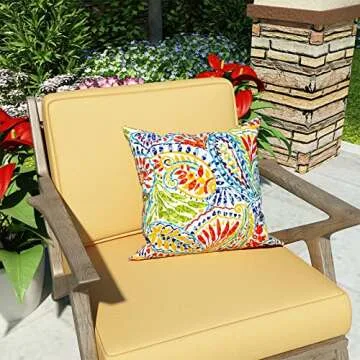 LVTXIII 18 x 18 Outdoor Throw Pillow Cover Set - Modern Style