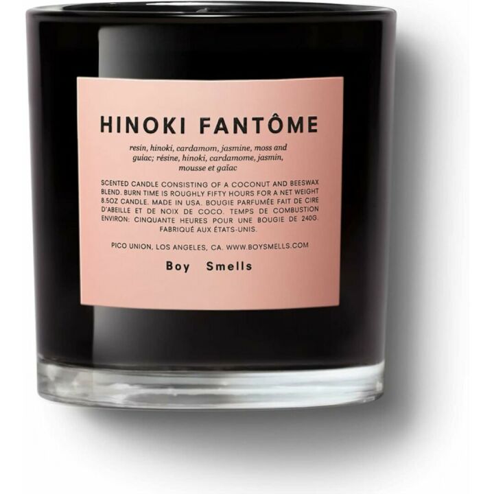 Hinoki Fantôme Scented Candle - Aromatherapy Blend