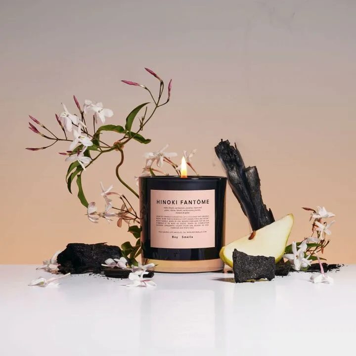 Hinoki Fantôme Scented Candle - Aromatherapy Blend
