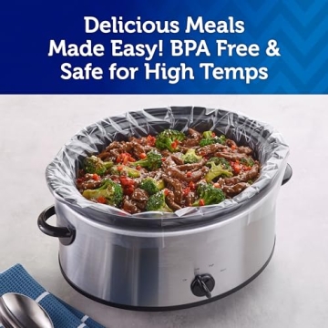 Reynolds Slow Cooker Liners, Easy Cleanup & BPA-Free