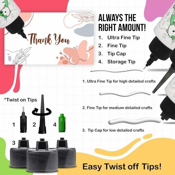 Bearly Art Precision Craft Glue - 4fl oz