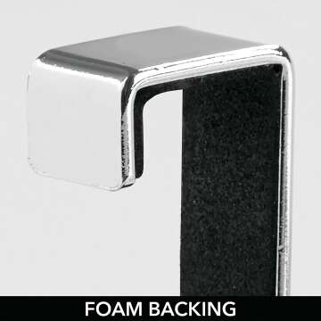 Bathroom Storage Organizer Over Cabinet - Chrome